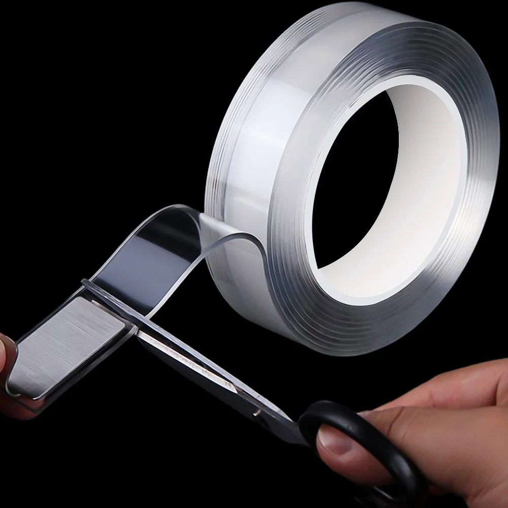 Transparent Cleaning Glue Tape For Universal Mobile Phone Speaker Hole Dust Remover Sticker Earbuds Cleaner Dust Removal Glue