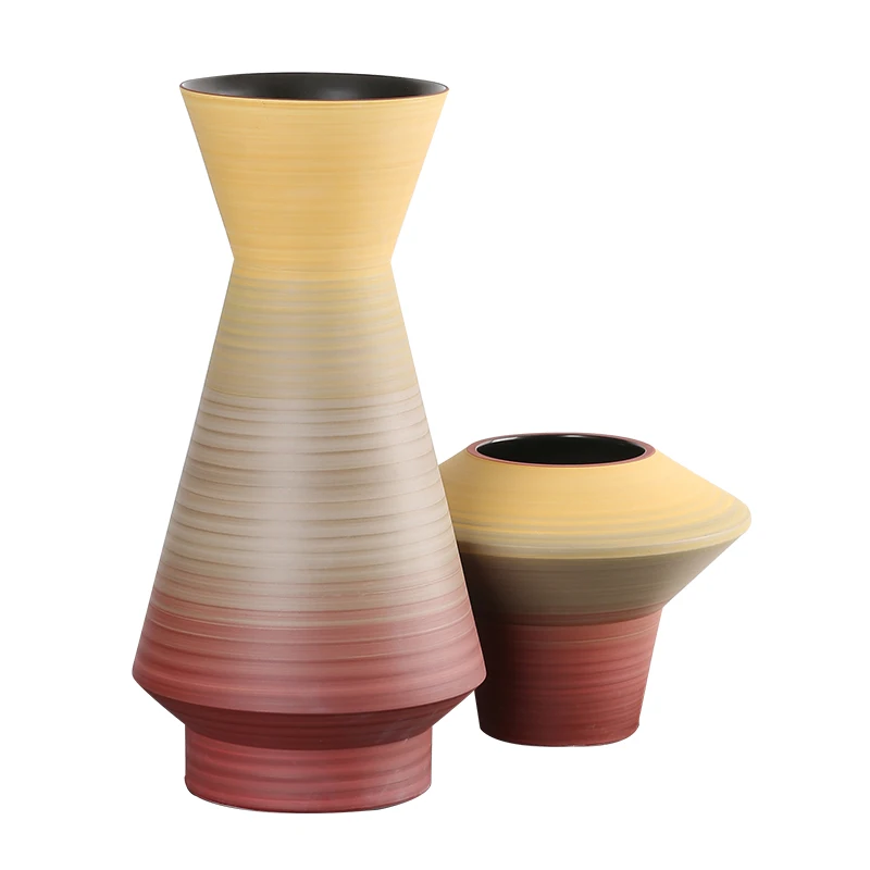

Light Luxury Ceramic Vase Decoration Designer Model Room Living Room Decoration Hotel Corridor Decoration