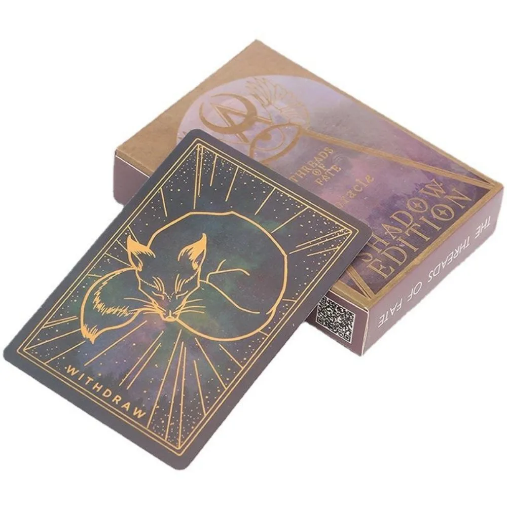 Tarot Cards For Beginners Threads Of Fate Tarot Cards Deck - 55 Unique Vintage Style Cards For Beginners & Experts Tarot Francais Oracle Cards Decks