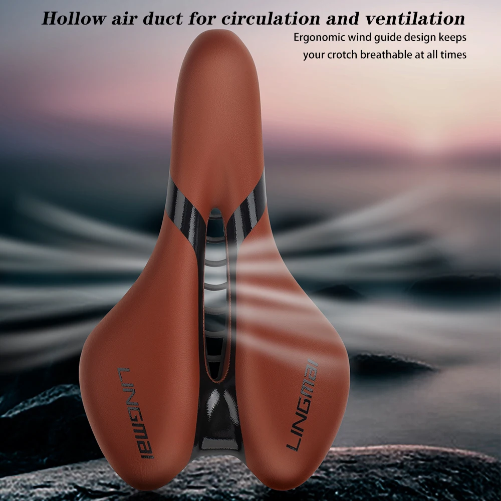 Waterproof Shock-Absorbing Bike Saddle 2
