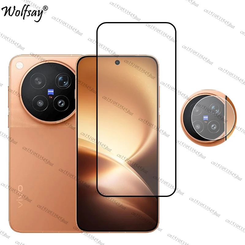 Premium Full Cover Tempered Glass Screen and Camera Protector