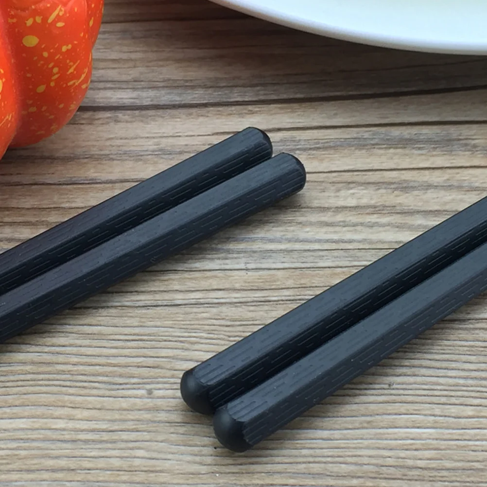 Of Japanese Style Anti-slip Hotpot Pointed Japanese Sushi Hot Pot Chopsticks Hexagon Shape Non-Slip Anti-slip Hotpot Pointed 4