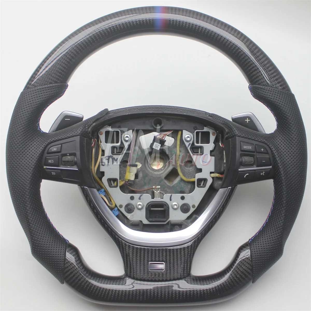

Сменное рулевое колесо из углеродного волокна с кожаным покрытием для BMW F10 F11 F07 F18 F06 F12 F13 F01 F02 F03 F04 5 6 7 Series