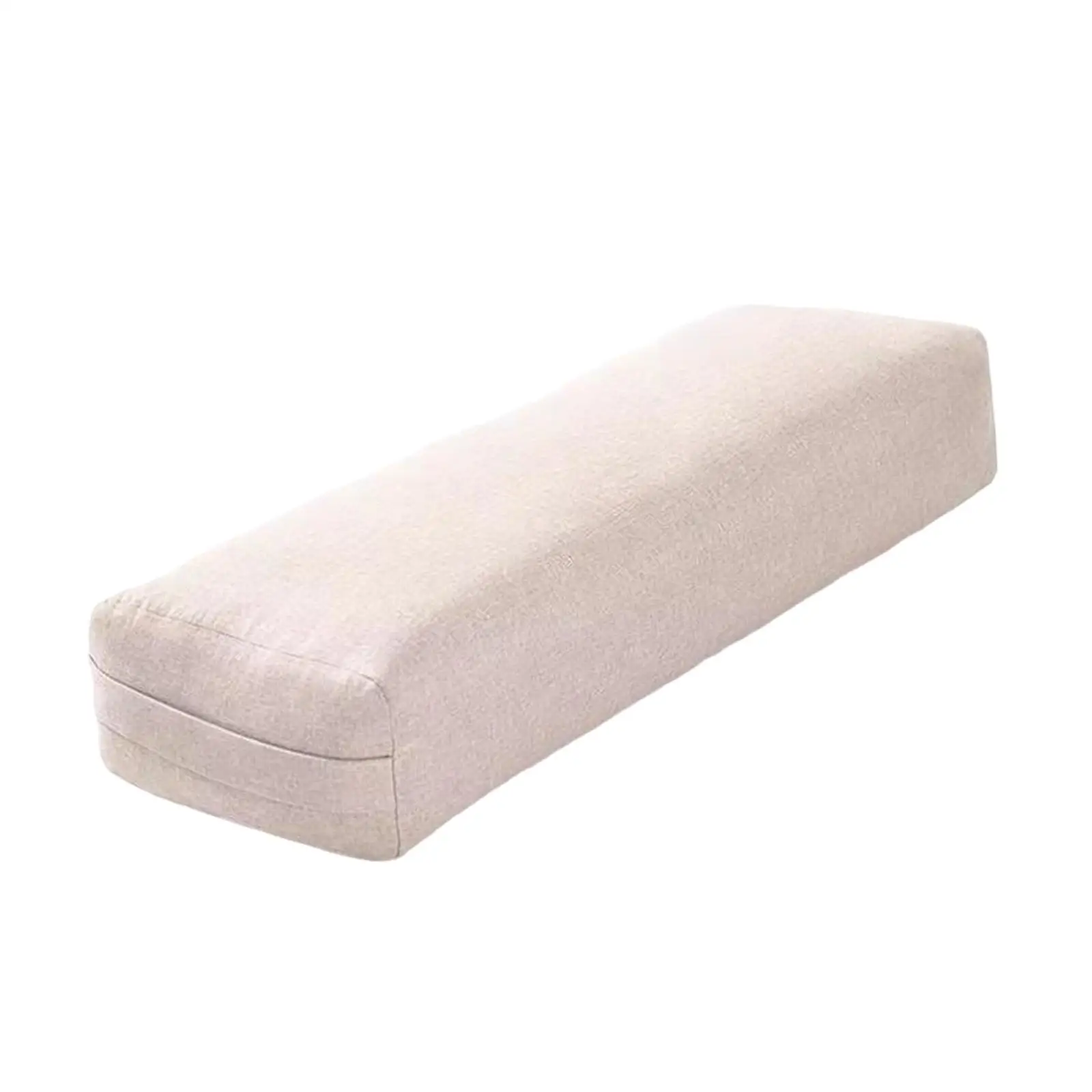 Yoga Bolster Pillow Multifunctional Practical Portable Long Yoga Pillow Women Easy to Clean Yin Yoga Comfort Cushion with Handle