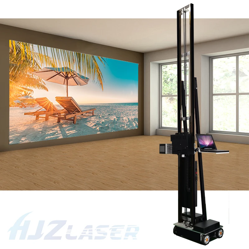 VerticalInkjetPrinterOnWall3DMuralPrintingMachineDirectto