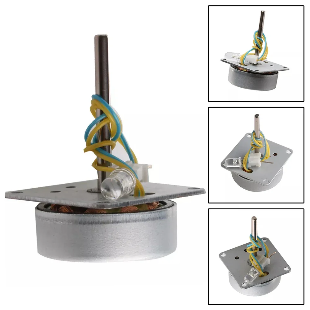 3V-24V Motor Electric Generator Classroom Home Experiments Metal Material Teaching Experiment 360-degree Rotation