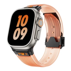 Versatile Silicone Sports Strap for Series 9 8 7 45MM (TrO-B)