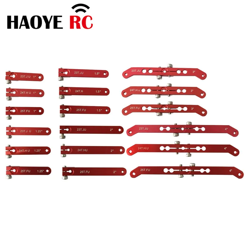 Haoye ̱ ý JR Hitec Futaba CNC ˷̴ ձ  ȥ  , RC   ǰ, 23T, 24T, 25T, 3-4 ġ
