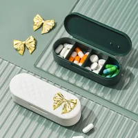 Portable Mini Pill Box – Sealed Medicine Organizer with Morning, Afternoon & Evening Reminders 2