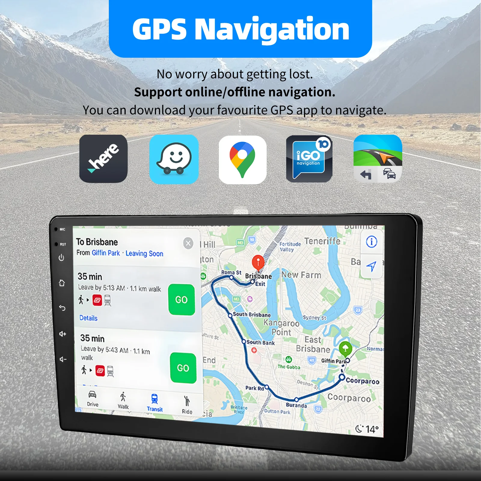 ESSGOO 9-Zoll Android 15 32G/64G Kabelloses Carplay für BMW 3er E46 1999-2005 M3 Autoradio GPS Navi FM BT RDS SWC WiFi USB – Detail 10