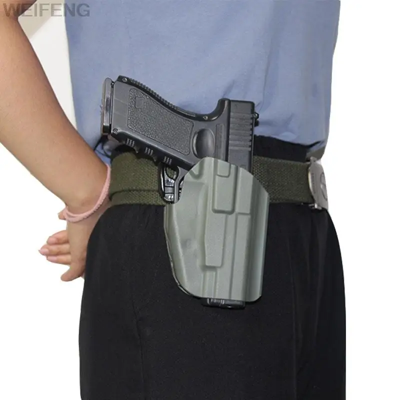 Фото Тактическая универсальная кобура для пистолета для Glock 17 19 WALTHER PPQ M2 9/40 HK45 BERETA92F Colt 1911 CZ 75 Airsoft кобура для пистолета №4