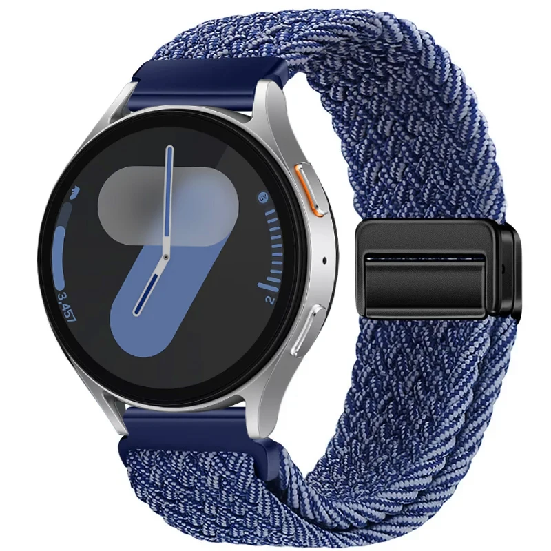 Braided Nylon Magnetic Bracelet Strap - 20mm/22mm