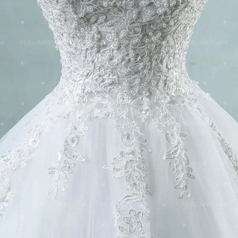 Wedding Dresses for Women 2025 Bride Luxury Formal Event Dresses for Special Occasions Guest Wedding Party Dress Ball Gown Robe - 4