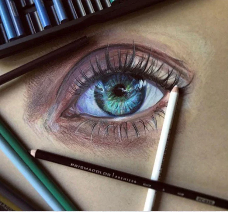 American Prismacolor Premier Buntstifte, weicher Kern, langlebig, lebendige Farben, perfekt zum Skizzieren, Zeichnen, Kunst, Ausmalen – Detail 12