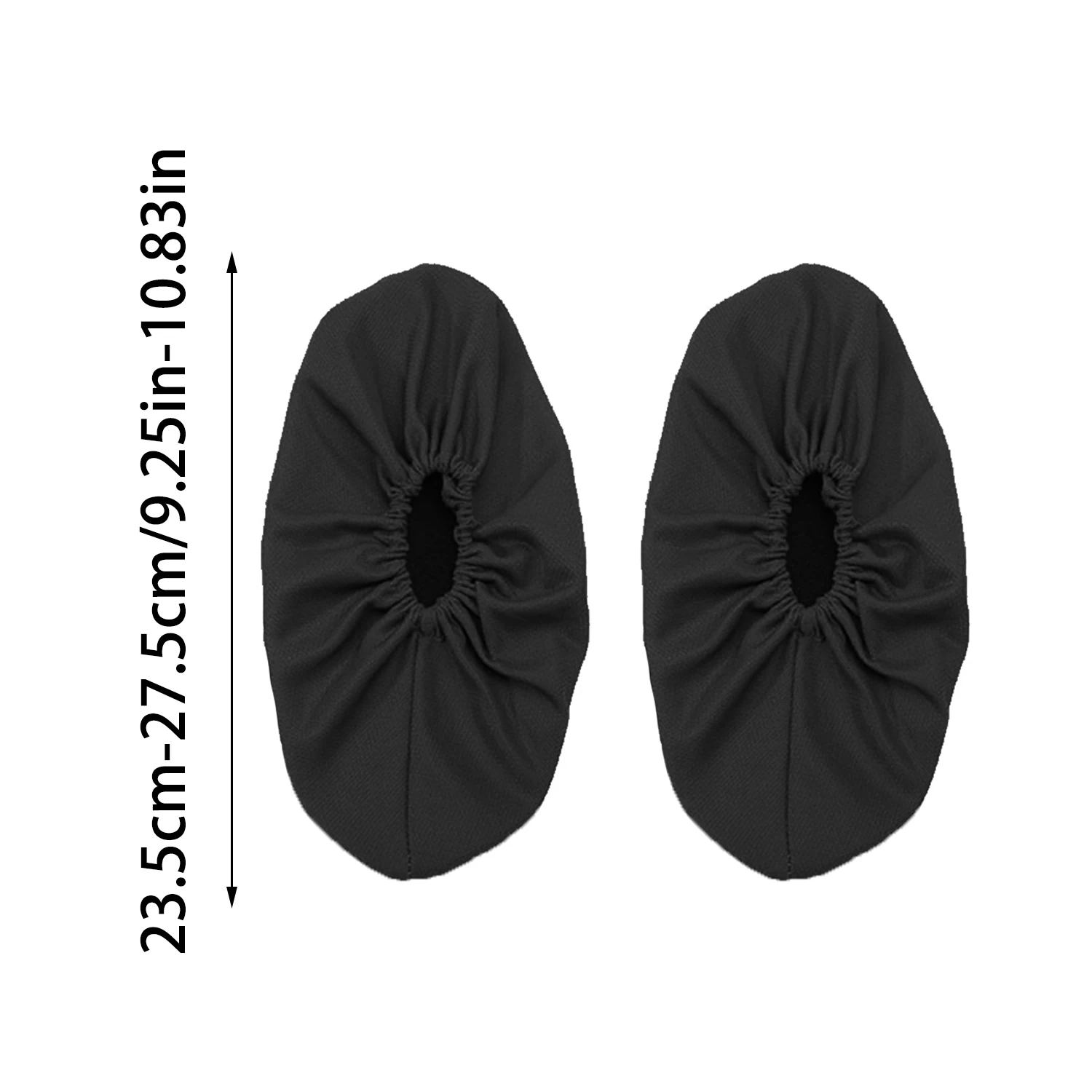 Black Shoe Covers Reusable Mesh Shoe Cover Adults EU 36-44 Household Thick Washable Shoes Covers Non-slip Guests Family Tools