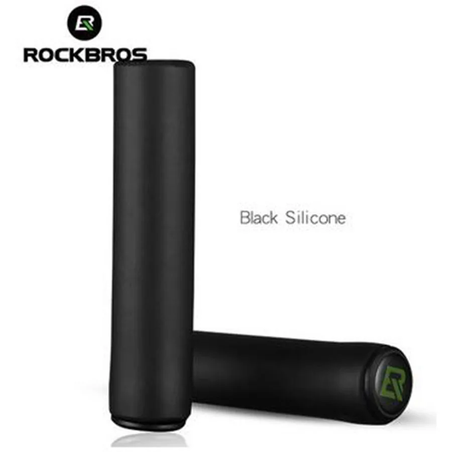 Bicycle Handlebar Grips Silicone Ultralight Soft MTB Bike Handlebar Cover Anti-slip Shock Absorbing Cycling Accessory