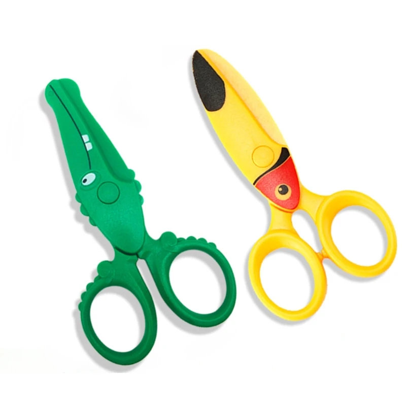 Toddler Safety scissors All Plastic Scissors for Children Left & Right  Handed