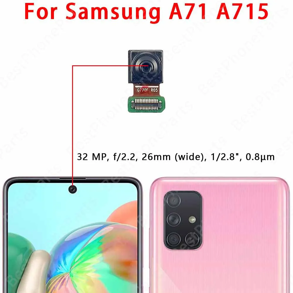 High-Quality Front-Facing Selfie Camera Module Replacement