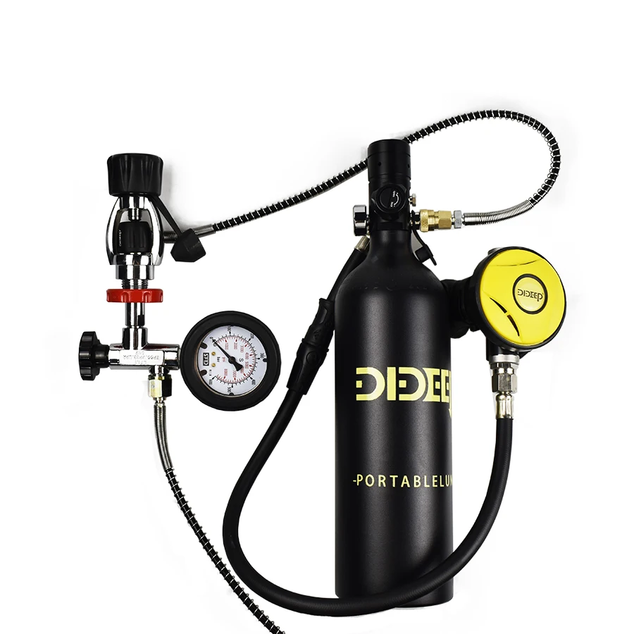 DIDEEPScubaDivingEquipment2LDivingOxygenTankMiniScubaDiving