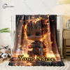 Customized Name Personalized Blanket Marvel Groot Printed Blanket Soft and Comfortable Home Travel Adult and Child Warm Blanket 1