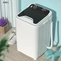 Nouvelle mini machine à laver semi-automatique de grande capacité. Pour la maison et le dortoir. Cylindre unique. 2