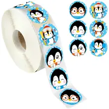 

Cartoon Small Animal Stickers Letter Reward Children Sticker Kindergarten Children's Intelligence Education Cute Sticker Roll