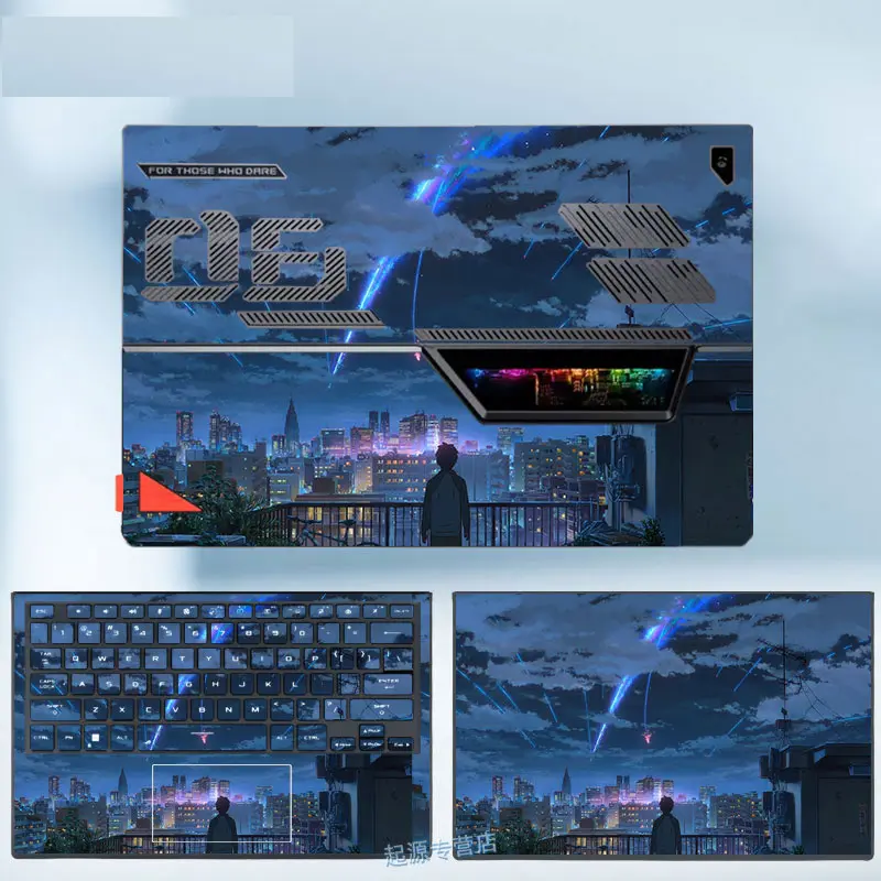 Dazzle Vinyl Laptop Special Sticker Skin Decal Protector Cover Per Asus Rog Flow Z13 (2022) Gz301