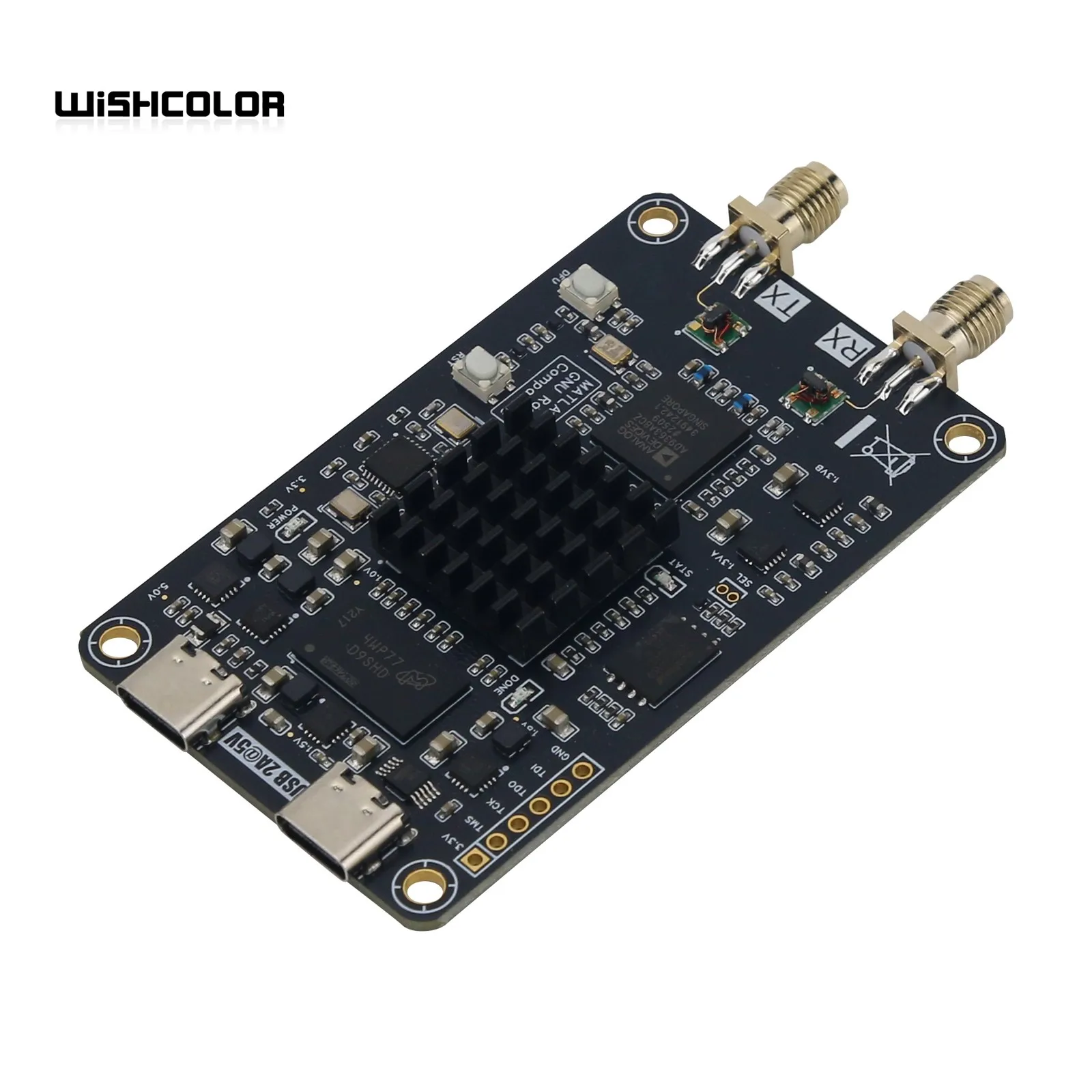 위시컬러 Zynq7010 AD9363 SDR XC7Z010CLG400+AD9363ABCZ 소프트웨어 정의 라디오 개발 보드 (PlutoSDR Nano용)