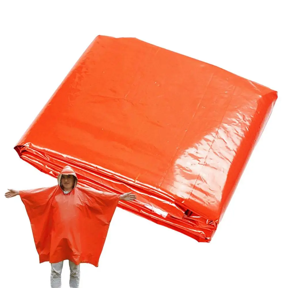 Camping Blanket Insulated Thermal Reflective Tarp Camping Gear Outdoor  Survival Rescue Essentials For Aid Hiking Camping Car - AliExpress