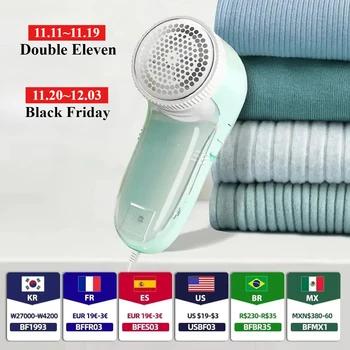 Electric Household Clothes Shaver Fabric Lint Remover Fuzz Electric Fluff Portable Brush blade Professional Lint Remover Trimmer 1