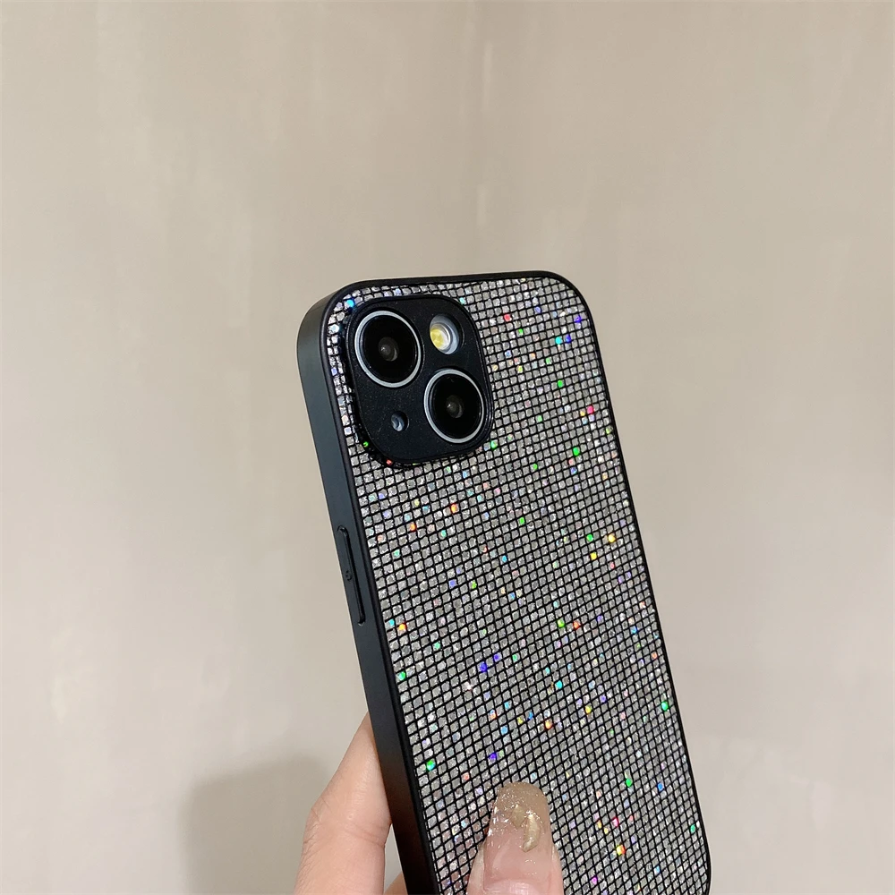 รูปสินค้า เคสประดับเพชร ป้องกันกระแทก iPhone 11-17 Pro Max