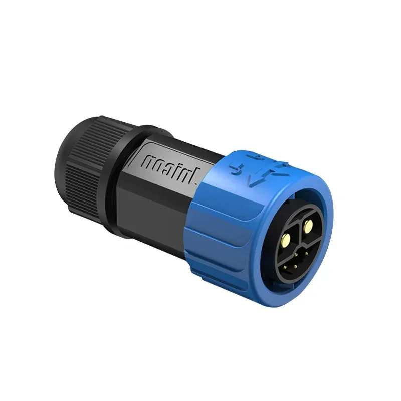 Rechargeable Aviation Plug Electric Motorcycle Battery Waterproof Connector, 6-Pin Male/Female