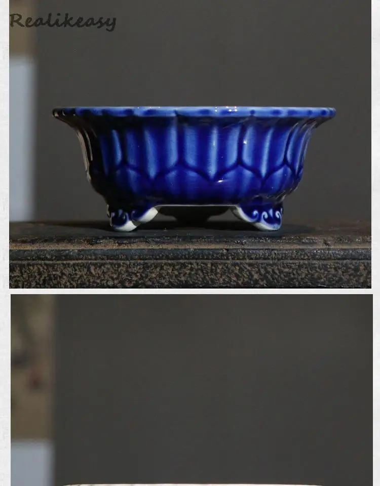 De Bonsai De Cerâmica, Pequeno Portátil, Feito