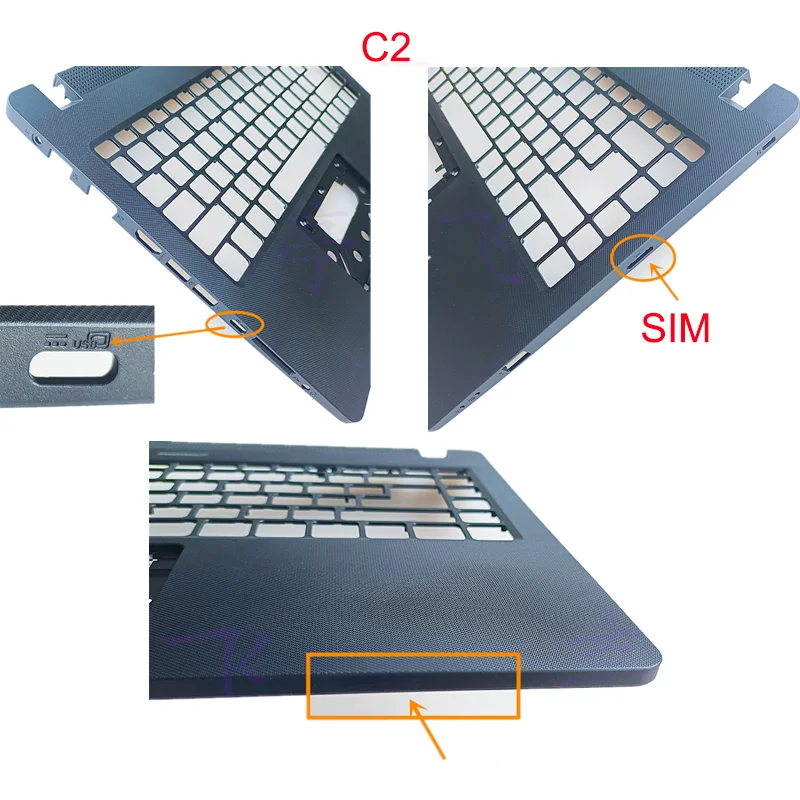 For Acer TravelMate P214 N19Q7 laptop screen back case top cover front bezel frame palm rest upper base lower bottom shell hinge
