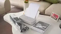 GlowMartHPRT A4 Portable Wireless Mini Hand BT Thermal Label Pocket Printer Sticker Machine Impresora Portatil