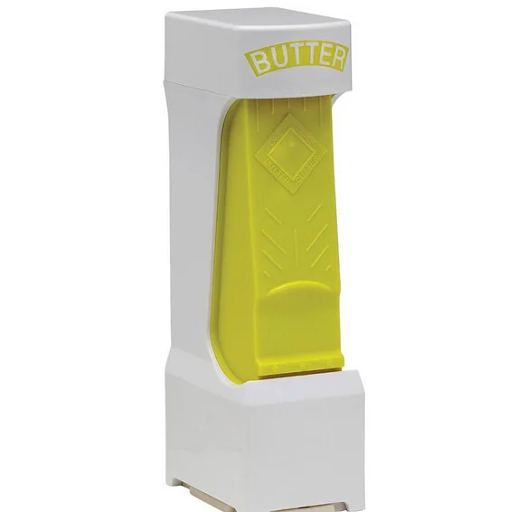 Premium Stainless Steel Butter and Cheese Slicer - Home Kitchen Gadget and Butter Dispenser