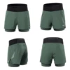 Arsuxeo Men 2 in 1 Running Shorts High Waist Athletic Shorts Sport Shorts Workout Shorts with Pockets for Gym Jogging Tennis 2