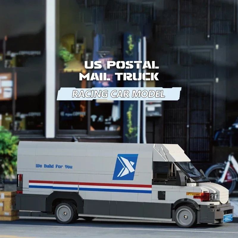 Postlastwagen Bauklötze Set für kreative Kinderstunden