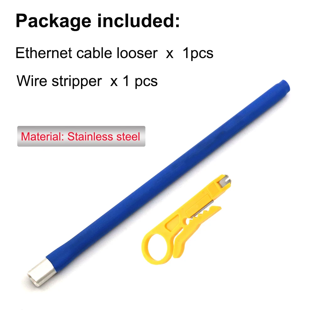 xintylink Networking engineer tools Network wire looser for CAT5 CAT6 Ethermet cable releaser twisted wire core separater wire line tester Networking Tools