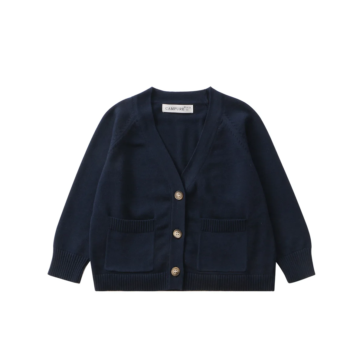 Boys V Neck Knitwear Sweater