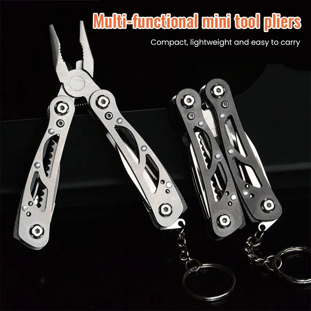 Folding Knife Pliers Stainless Steel Multi-tool Outdoor Combination Portable
