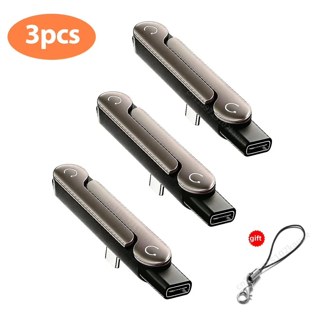 1/2/3PCS Type C Phone Charging Bracket Adapter 240W Fast Charging thumbnail 7