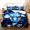 New Game Shadow Milk Cookie Bedding Set Single Twin Full Queen King Size Bed Set Adult Kid Bedroom Duvetcover Sets Anime Bed 1