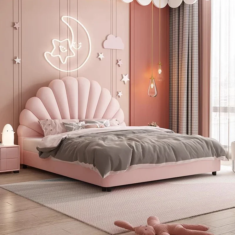 Girl Princess Childrens Bed Bedroom Cute Bedroom Headboards Childrens Bed Lit Pliable Camas Moderrnas Inteligentes Furniture 4