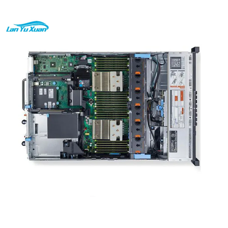 Server Computer Server Dell R740, Stock Di Vendita Caldo Xeon Silver 4210R Processore R740 Dell Poweredge Rack Server
