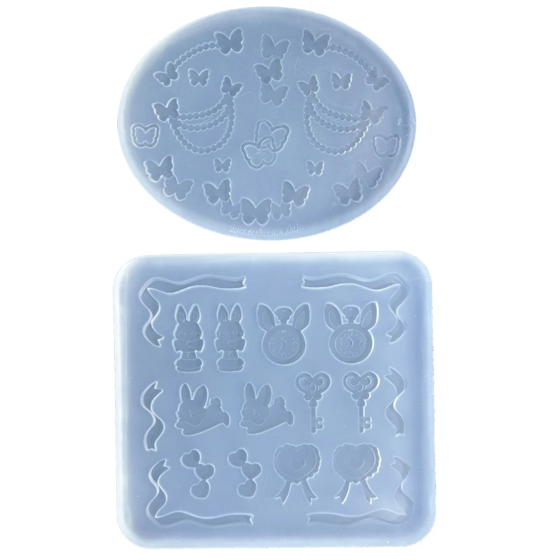 

Versatile Resin Casting Mold Pendant Mold DIY Jewelry Finding Moulds Epoxy Molds Perfect for Creating Jewelry Keychains