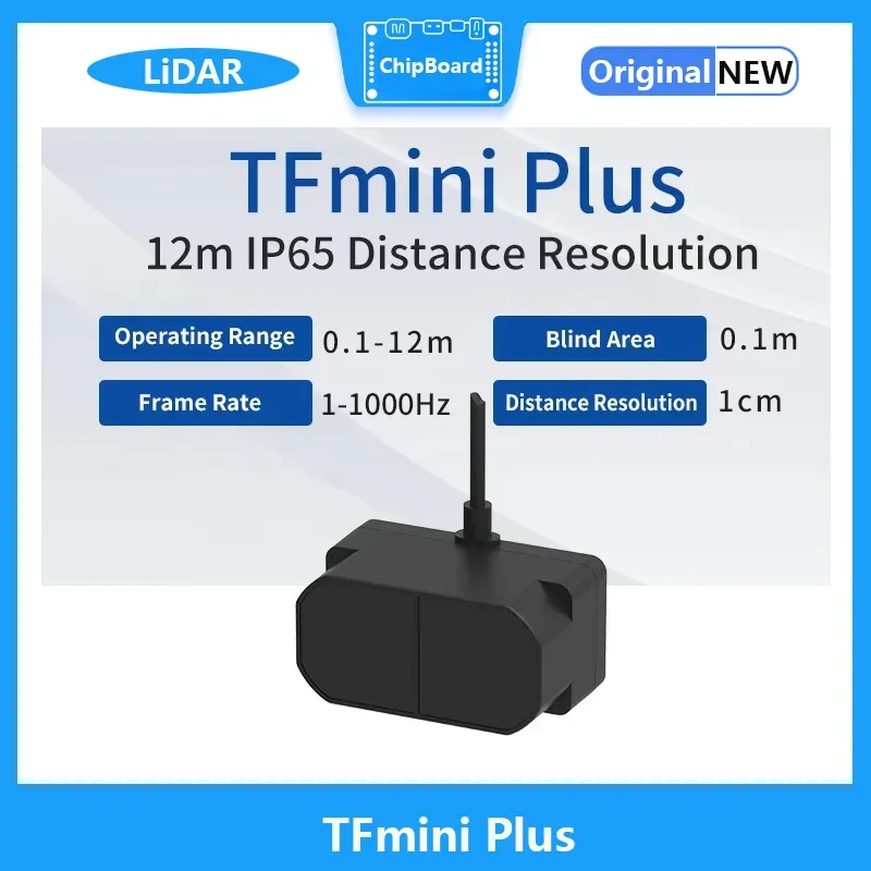 tft-mini-plus-ip65保護されたlidarのplaof-trasiskes、固定産業用検査サポート、pixhawk、12m