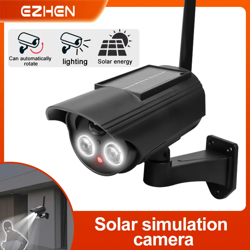 Garden Mile Dummy CCTV Camera Outdoor Pir Solar Decoy Fake - View #3