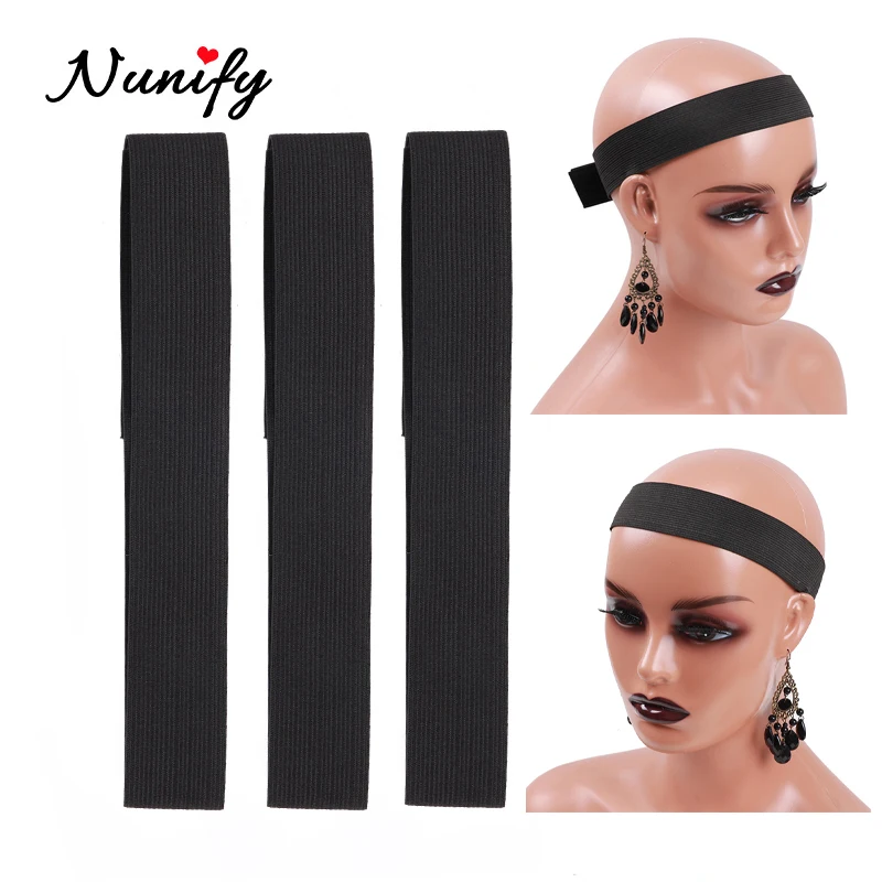 Hair Wig Accessories 3cm Black Elastic Band for Wig/Lace Frontal/Lace  Closure Making 2pcs - AliExpress