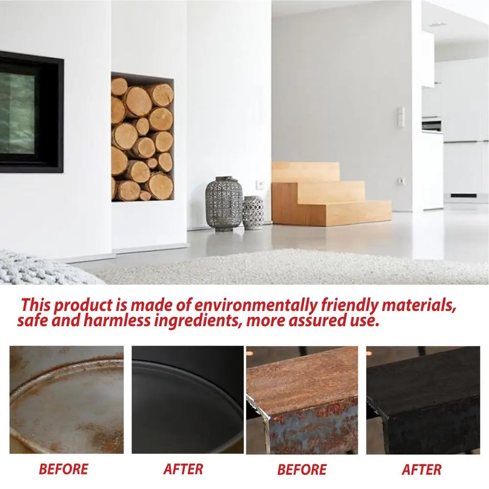 Description Picture 3 of item100ml Auto Anti Rust Paste Water-based Metal Surfaces Repair Rust Remover Spray Metal Surface Chrome Paint Iron Stainless Steel